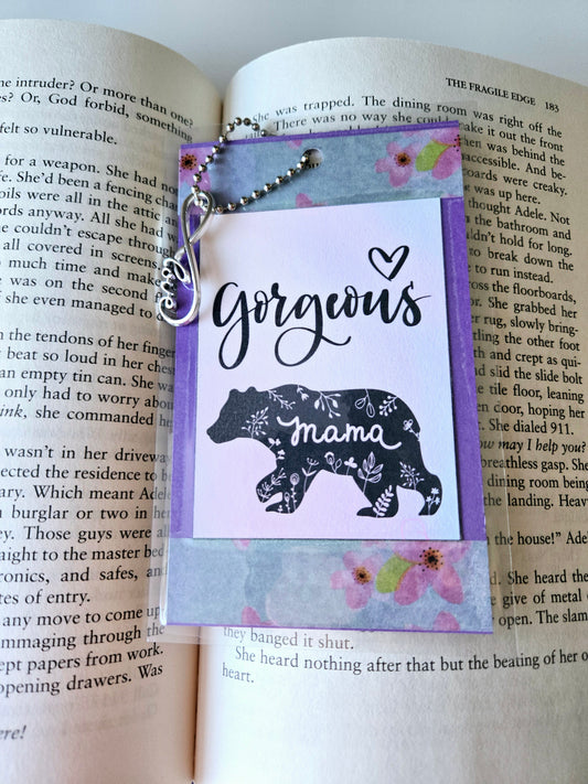 Mama Bear Inspirational Novelty Bookmark