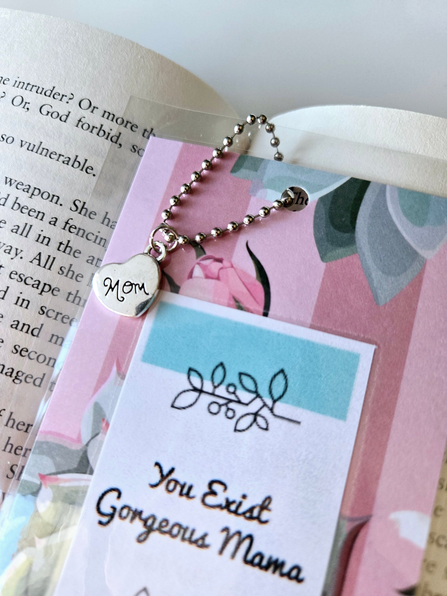 You Exist Gorgeous Mama Inspirational Bookmark