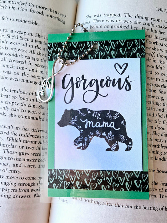 Mama Bear Inspirational Novelty Bookmark