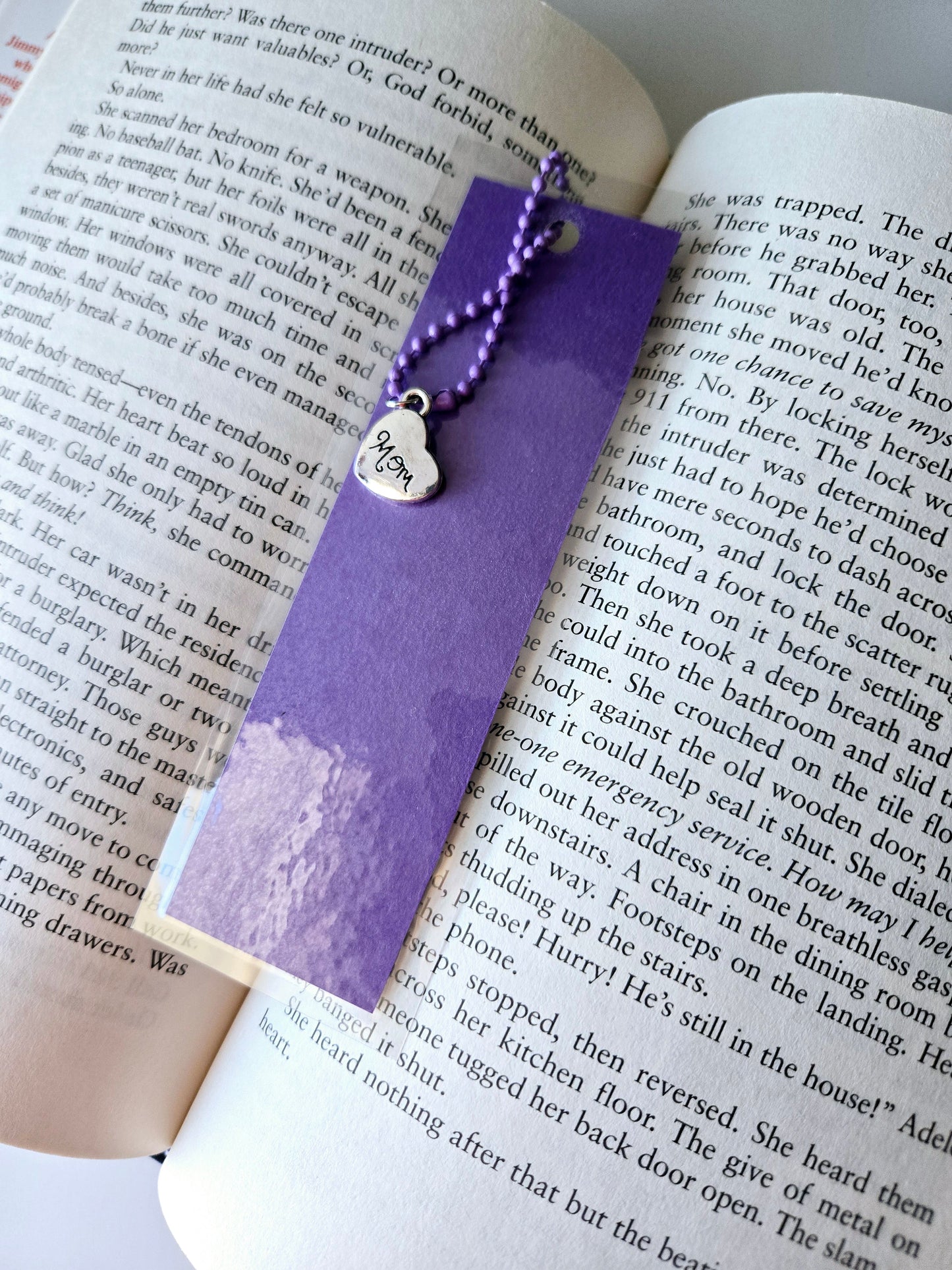 Best Mom in the World Inspirational Novelty Bookmark