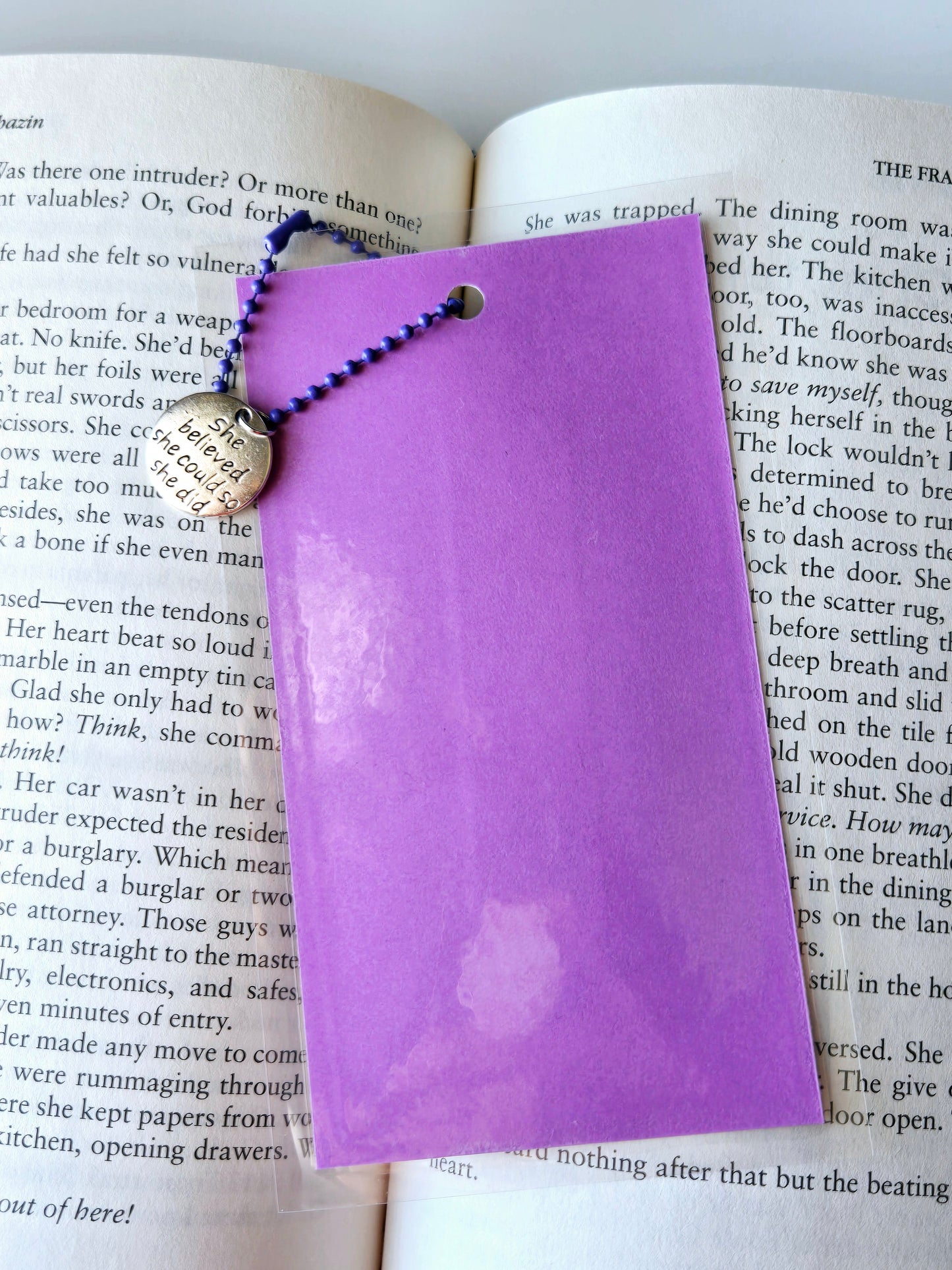 Mama Purple Stylish & Inspiring Bookmarks